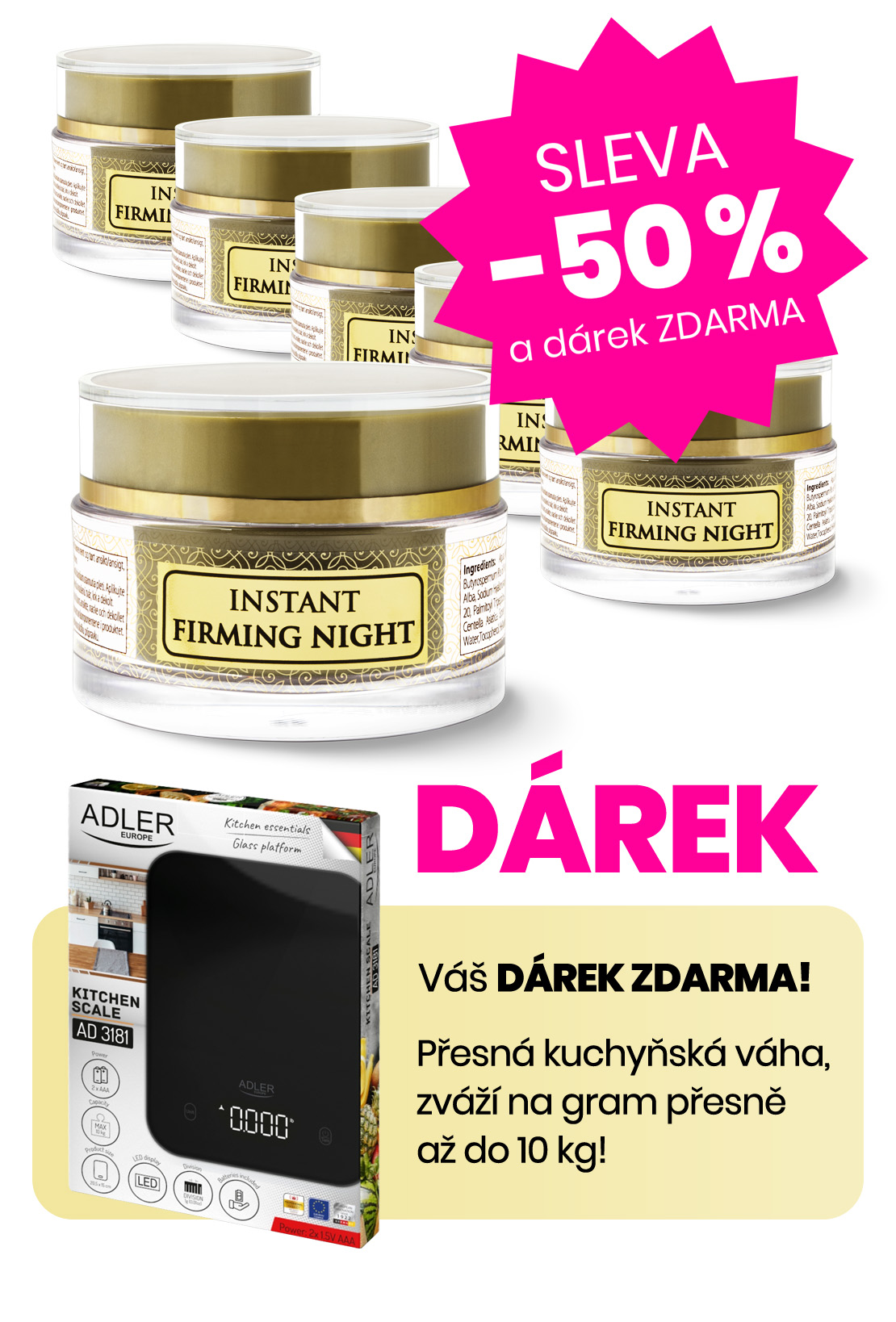 Instant Firming Night cream